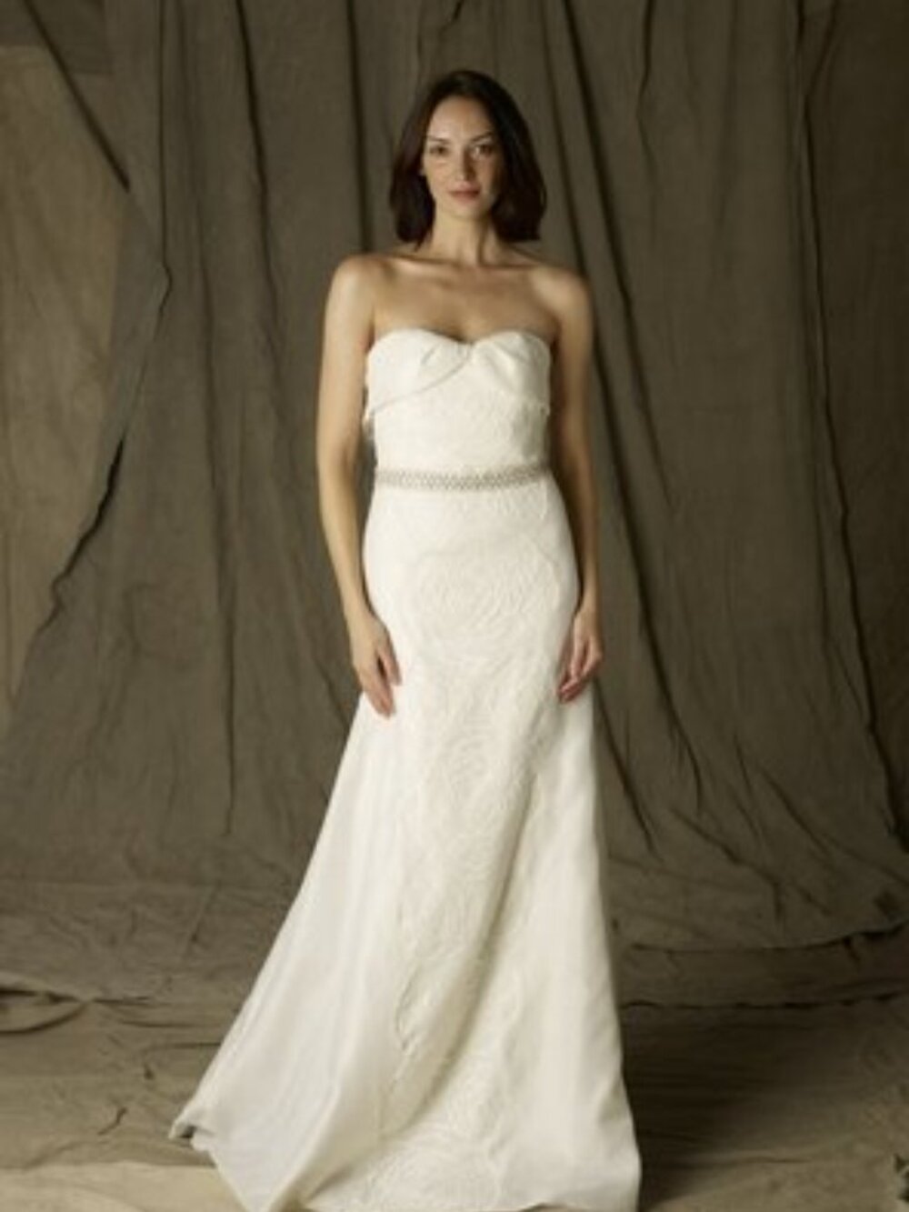 Strapless Lela Rose The Atrium Wedding Dress